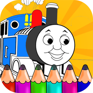 Coloring Trains Thomas